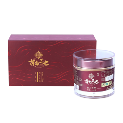 苗乡有机三七粉120g/瓶（熟）精装