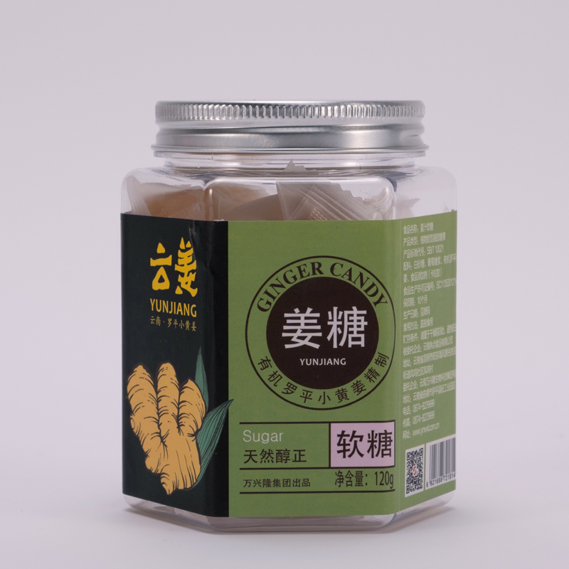 云姜姜汁软糖120g/瓶
