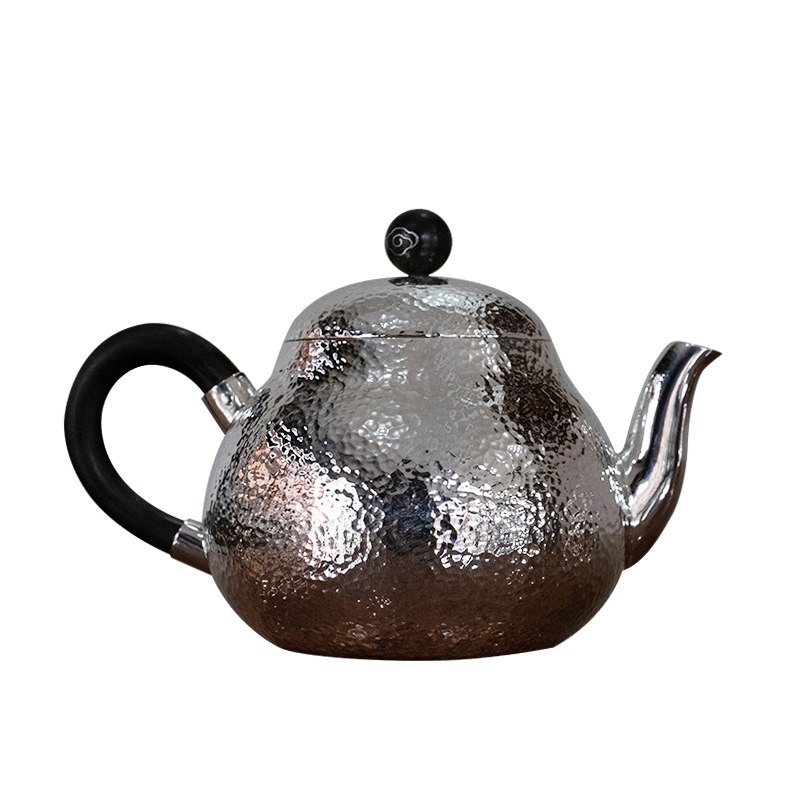 梨形纯银泡茶壶
