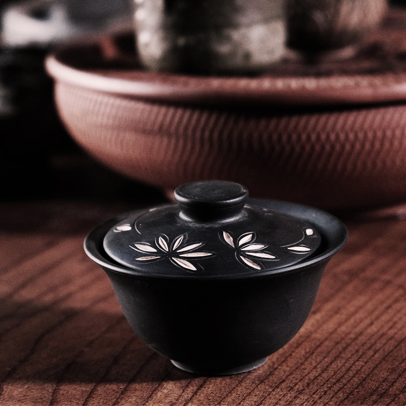 蝶恋花盖碗