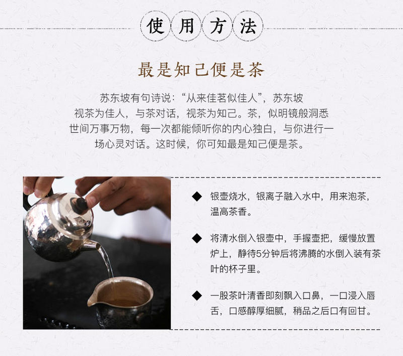 兽口古纹提梁银壶_07