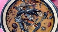 何以御寒，唯有美食：岩瓦炒鸡
