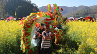 峨山县油菜花暨开新街文化旅游节开幕