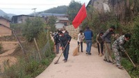 宁洱勐先镇开展人居环境治理工作