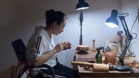 笔下与刀尖 一笔一刀都是功夫