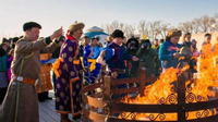蒙古族：祭火神，迎新年